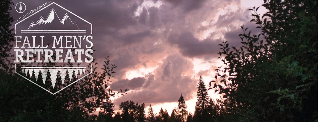 Mens Retreat graphic+sky+trees