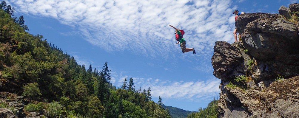 Wilderness Ascent 16 - Cliff Jump