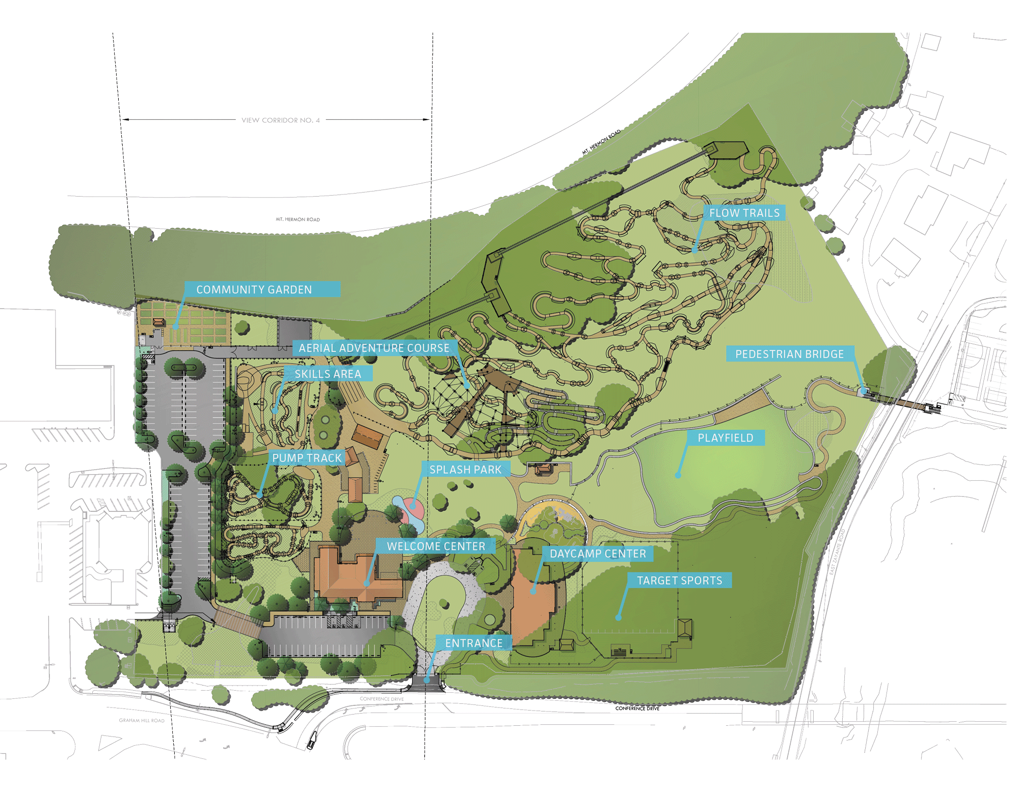 Site Map with Labels