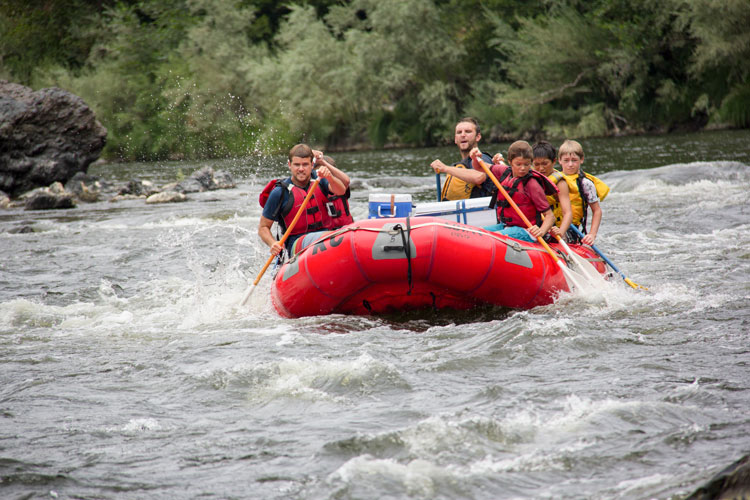 Kidder Creek White Water Rafting