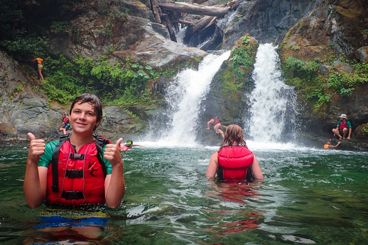 Kidder Creek White Water Rafting
