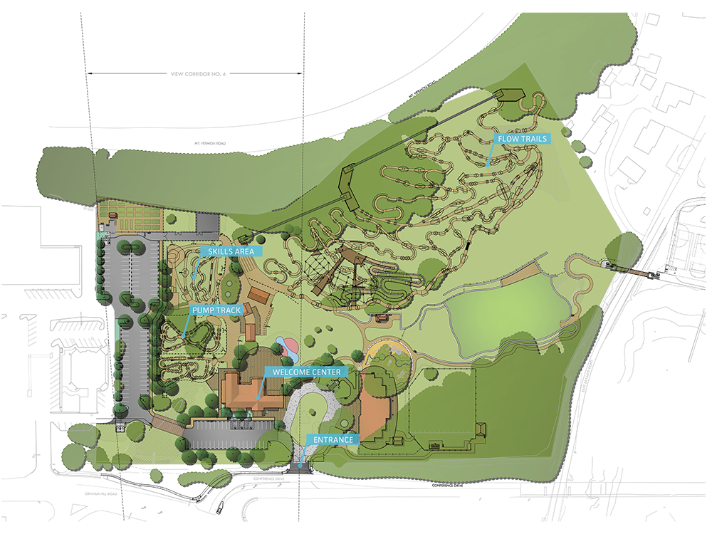 Site Map with Labels